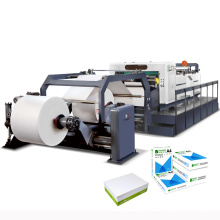 RTCHM-1700 high speed servo drive PC rotary cutting machine roll to sheet kraft paper cutting machine for paper plastic complex